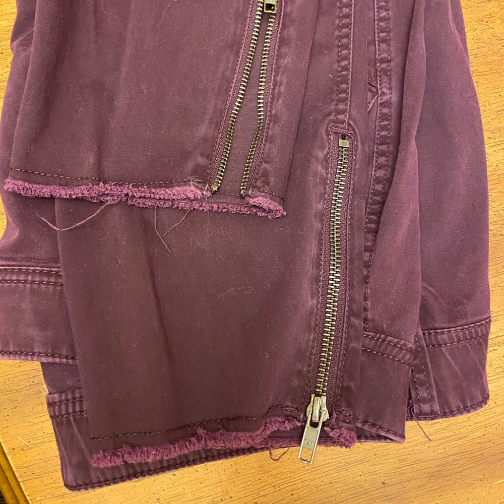 Lane Bryant Purple Utility Pant
